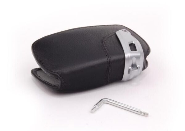 82292219911 - BMW Keychain Case Cover Bag Black Genuine 82292219911