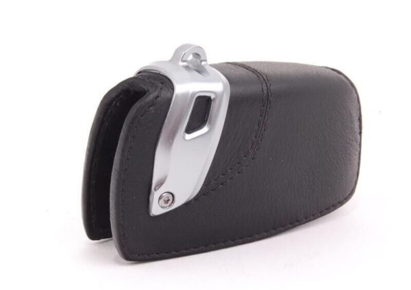 82292219911 - BMW Keychain Case Cover Bag Black Genuine 82292219911