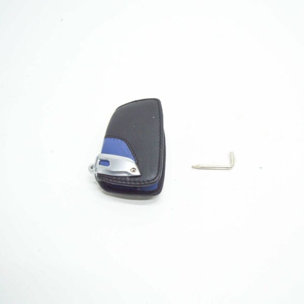 82292219915 - NEW BMW 1 F21 KEY HOLDER FOB LEATHER CASE COVER M 82292219915 2219915 ORIGINAL