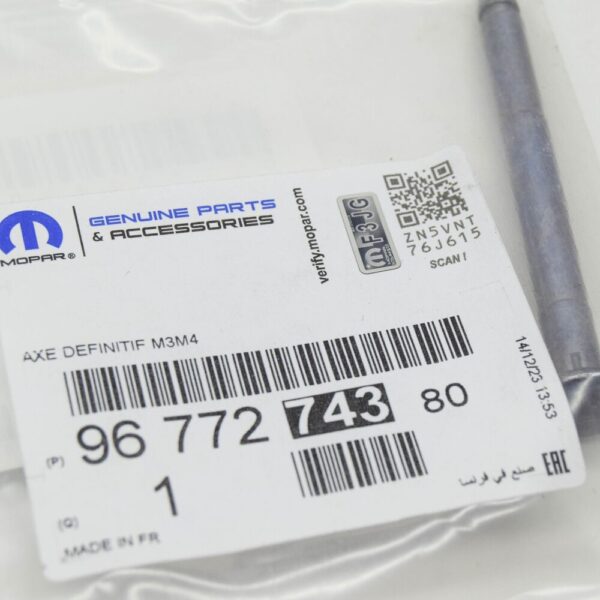 9677274380 - PEUGEOT 5008 Front Hinged Door Pin 9677274380 New Genuine