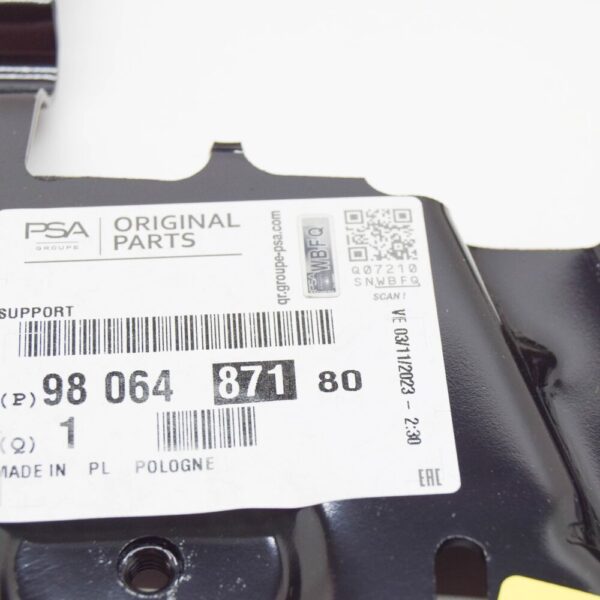 9806487180 - Peugeot 2008 battery compartment 9806487180 new