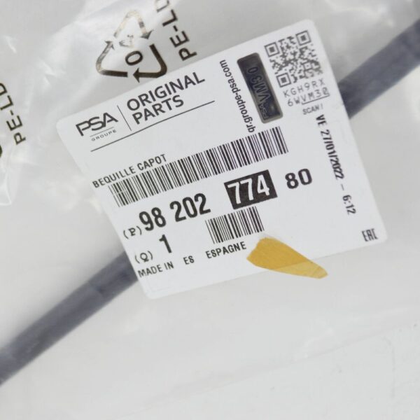 9820277480 - PEUGEOT 3008 Bonnet Stay 9820277480 NEW GENUINE