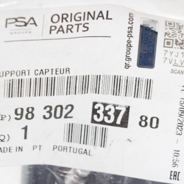 9830233780 - Peugeot 2008 Headlight Adjustment Sensor Mount 9830233780 NEW