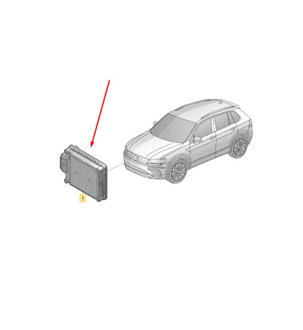 2Q0907572Q - SEAT ATECA KH7 Radar Sensor Distronic 2Q0907572Q NEW GENUINE