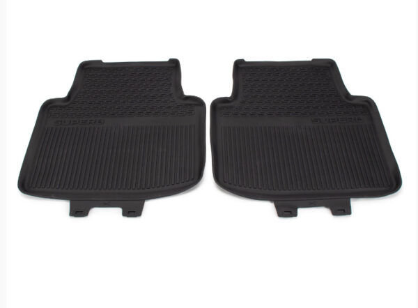 3V0061551 - ŠKODA SUPERB MK3 rubber rear floor mat set 3V0061551, original part