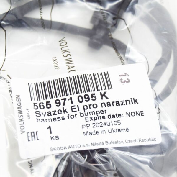 565971095K - SKODA KODIAQ NS Front Parking Aid Wiring 565971095K NEW