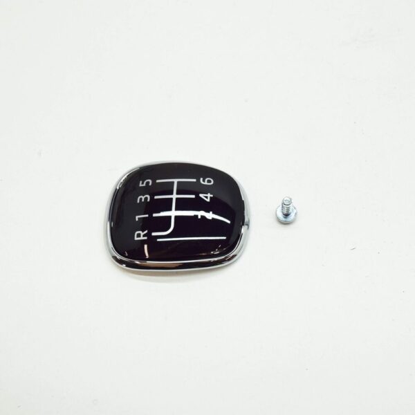 5E0798117A - ŠKODA SUPERB MK3 Gearstick Knob Badge Repair Set 5E0798117A NEW GENUINE