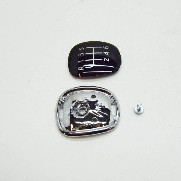5E0798117A - ŠKODA SUPERB MK3 Gearstick Knob Badge Repair Set 5E0798117A NEW GENUINE