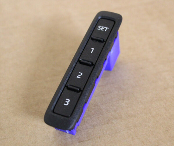 5E0959769 - ŠKODA KODIAQ NS Seat and Backrest Adjustment Memory Switch 5E09597699B9