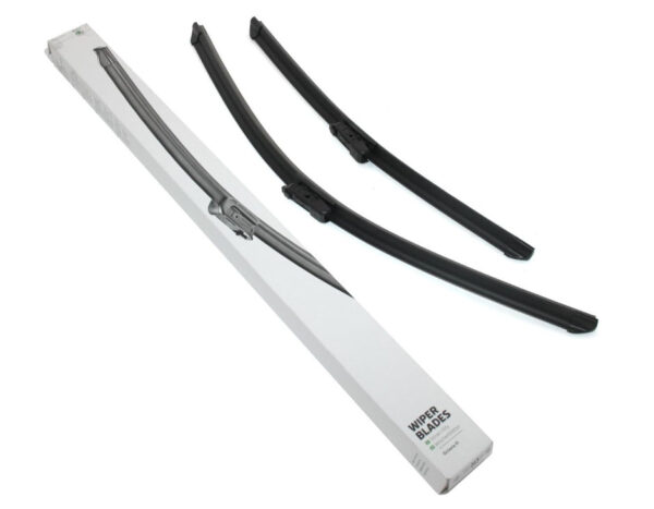 5E1998001 - New SKODA OCTAVIA 5E MK3 FRONT AERODYNAMIC WIPER BLADES, SET 5E1998001