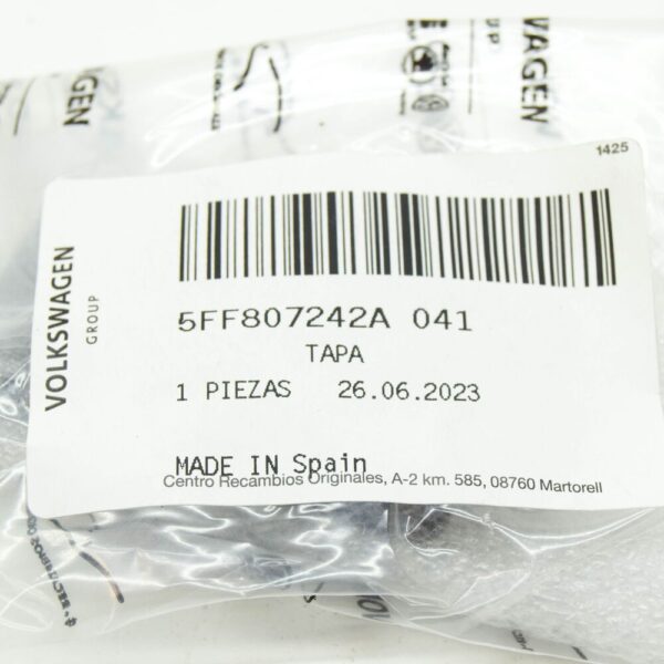 5FF807242A041 - Cupra Formentor Front Bumper Towing Eye Lower Cover 5FF807242A041 NEW