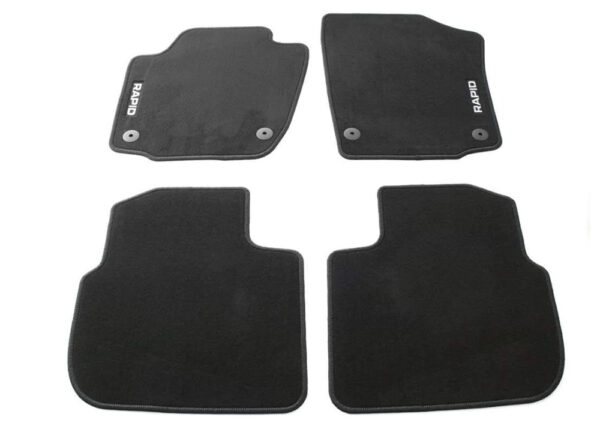 5JB061404E - ŠKODA RAPID NH floor mat set left handlebar 5JB061404E, original part
