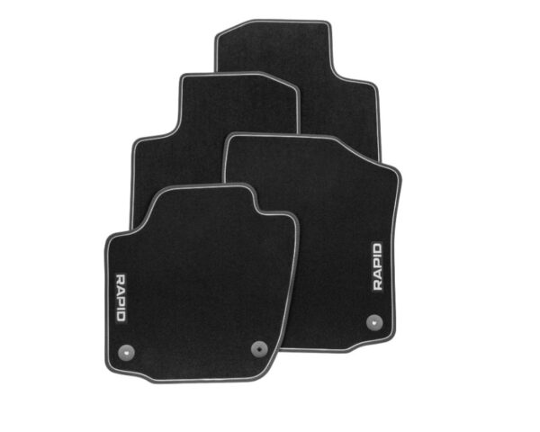 5JB061404F - ŠKODA RAPID NH floor mat set left handlebar 5JB061404F, original part