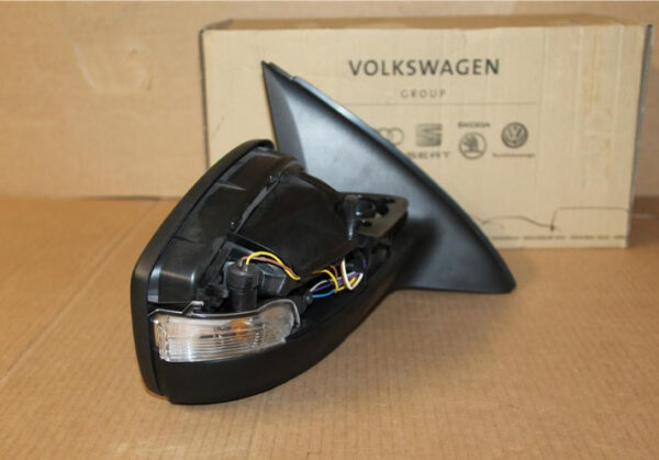 5JC857508E9B9 - NEW ŠKODA RAPID NH FRONT RIGHT WING MIRROR RHD 5JC857508E9B9 ORIGINAL