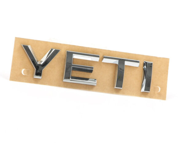 5L0853687J2ZZ - NEW ŠKODA YETI 5L REAR -LID -LID - INSCRIPTION 5L0853687J2ZZ ORIGINAL
