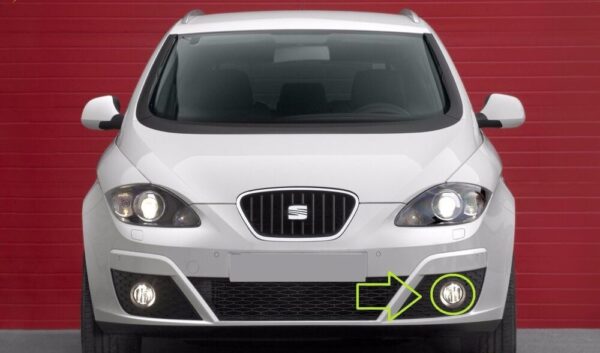5P0941703 - NEW SEAT ALTEA FRONT BUMPER LEFT FOG LIGHTS MOUNTING 5P0941703