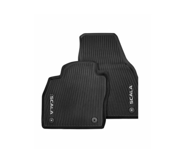657061502A - Skoda Scala, front floor mat set, right handlebar, 657061502A, original part