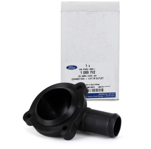 1089792 - NEW FORD KA MK1 WATER OUTLET CONNECTION XS6E-8250-AD 1089792 ORIGINAL