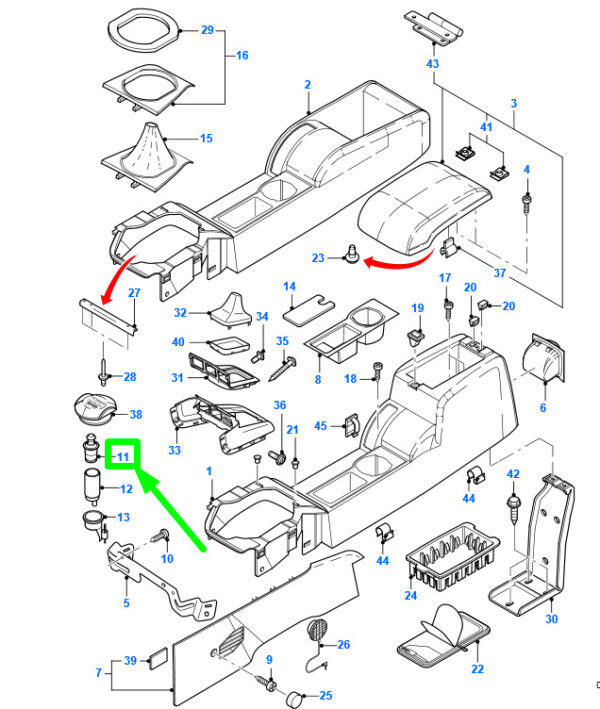 1135280 - NEW FORD MONDEO MK3 CIGAR LIGHTER KNOB AND ELEMENT 98AG-15052-CB 1135280
