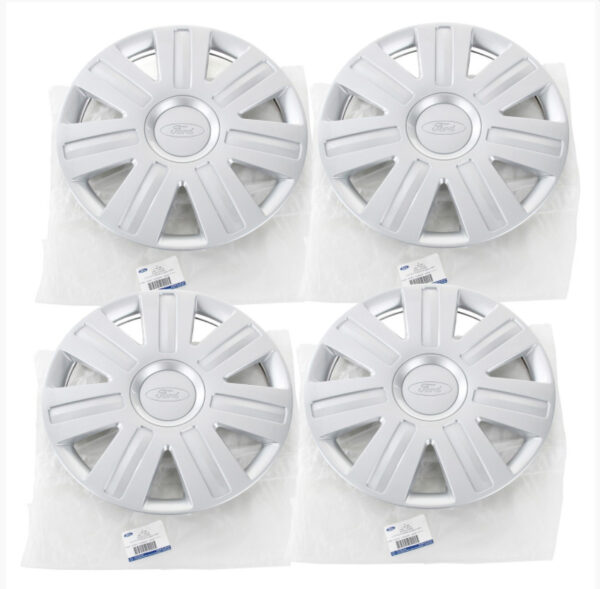 1140168 - NEW FORD FIESTA BE256 MK5 WHEEL COVER TRIM SET 4PCS 1140168 2S61-1130-CA