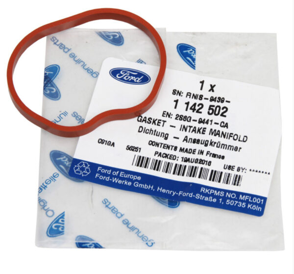 1142502 - NEW FORD FIESTA BE91 MK5 INTAKE MANIFOLD GASKET 1142502 2S6G-9441-CA ORIGINAL