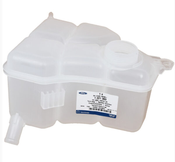 1221363 - NEW FORD FIESTA BE256 MK5 COOLER OVERFLOW TANK 2S6H-8K218-BE 1221363 ORIGINAL