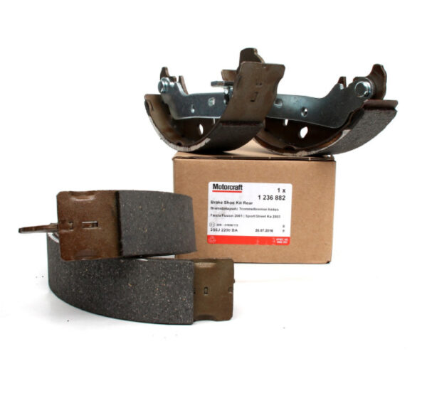 1236882 - NEW FORD FIESTA BE91 MK4 REAR BRAKE SHOES KIT 1236882 2S6J-2200-BA ORIGINAL