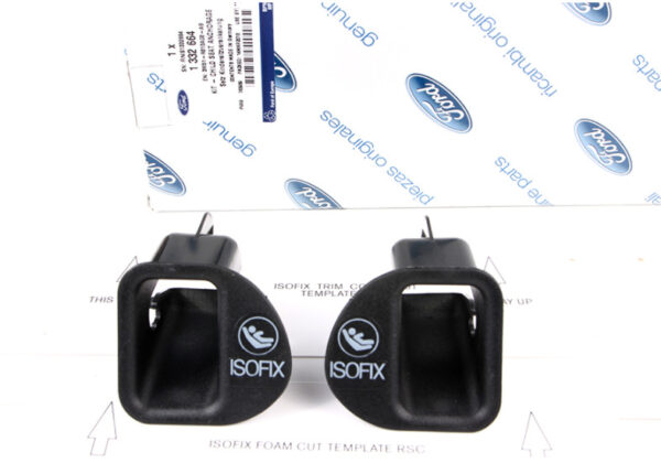 1332664 - NEW FORD C-MAX MK1 REAR CHILD SEAT ANCHORAGE ISOFIX COVER KIT 1332664 ORIGINAL