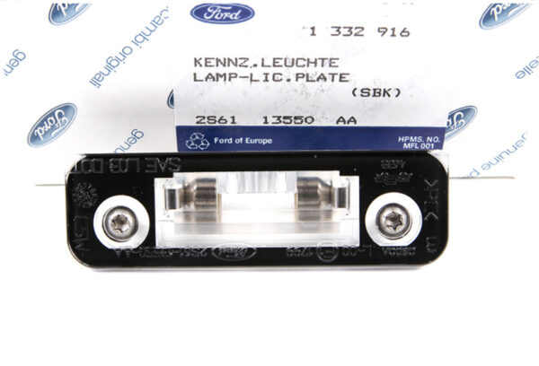1332916 - NEW FORD FIESTA WS MK5 REAR LICENSE PLATE LIGHT 2S61-13550-AA 1332916 ORIGINAL