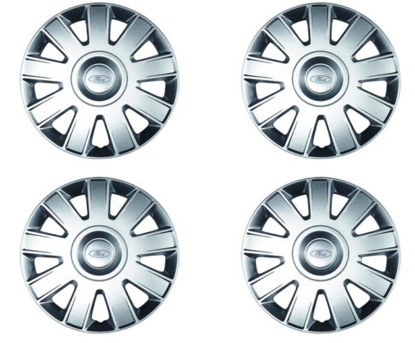 1357462 - NEW FORD FOCUS MK2 WHEEL COVER TRIM SET 4PCS 1357462 AM4M5J-1A067-BA ORIGINAL