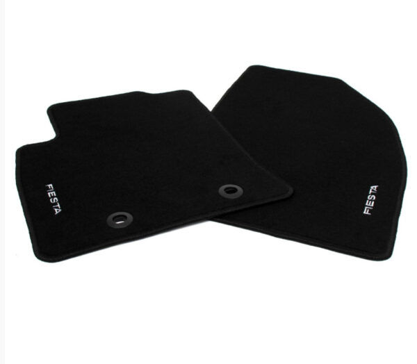 1357802 - NEW FORD FIESTA BE256 MK5 VELOUR FRONT FLOOR MAT SET LHD 1357802 ORIGINAL