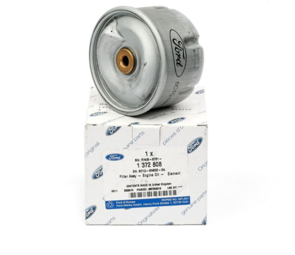 1372808 - NEW FORD TRANSIT MK3 ENGINE OIL FILTER ELEMENT 1372808 6C1Q-6N602-BA ORIGINAL