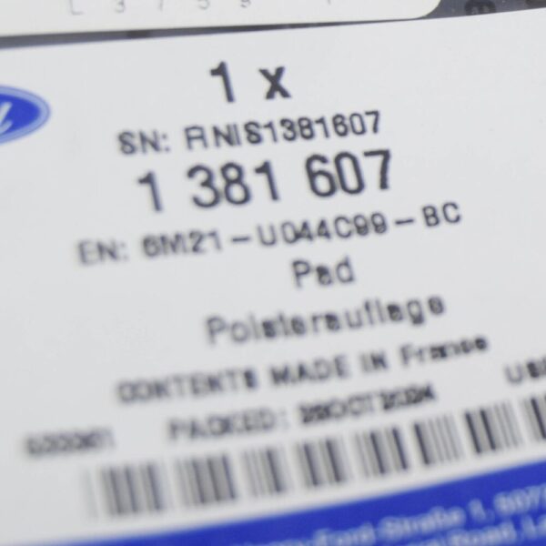 1381607 - FORD MONDEO MK4 Front Insulator Pad RHD 1381607 NEW GENUINE