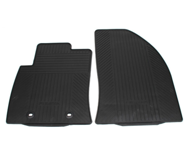 1446603 - NEW FORD FIESTA BE256 MK5 FRONT RUBBER FLOOR MAT SET LHD 1446603 ORIGINAL