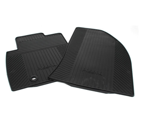 1446603 - NEW FORD FIESTA BE256 MK5 FRONT RUBBER FLOOR MAT SET LHD 1446603 ORIGINAL