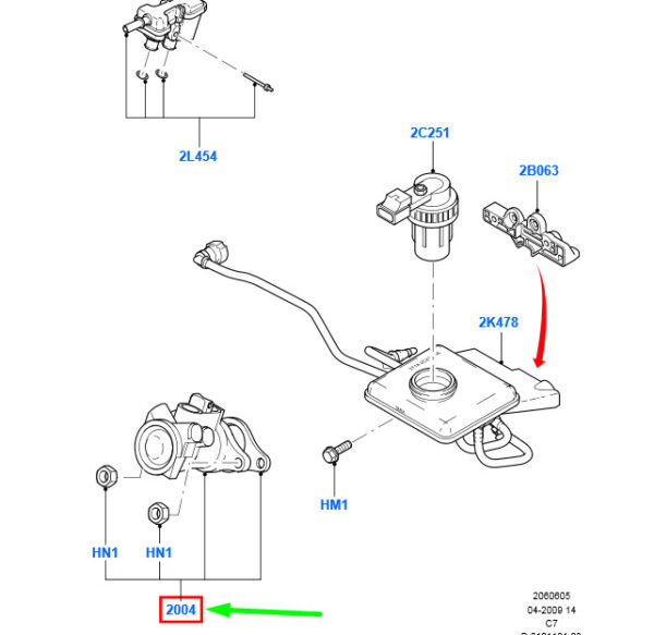1512884 - NEW FORD TRANSIT CONNECT MK1 BRAKE MASTER CYLINDER 1512884 7T16-2B507-AB