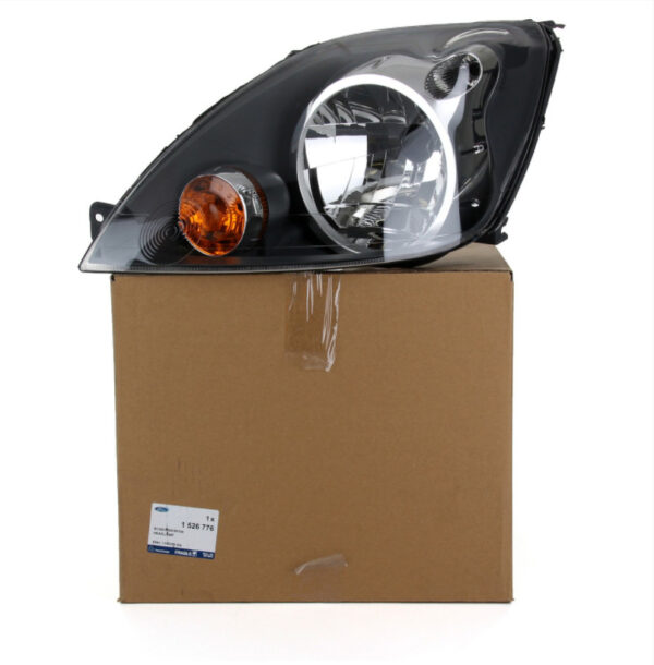 1526776 - NEW FORD FIESTA BE256 MK5 FRONT LEFT HEADLIGHT LHD 1526776 ORIGINAL