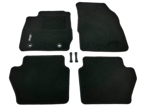 1526897 - NEW FORD FIESTA WT MK6 FLOOR MAT SET LHD 1526897 AM8A6J-130A88-BA3YW ORIGINAL