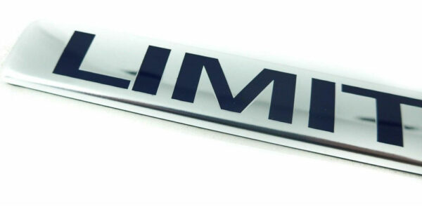 1531576 - New Genuine FORD TRANSIT Rear Boot Door Badge "Limited" Emblem Decal 1531576 OEM