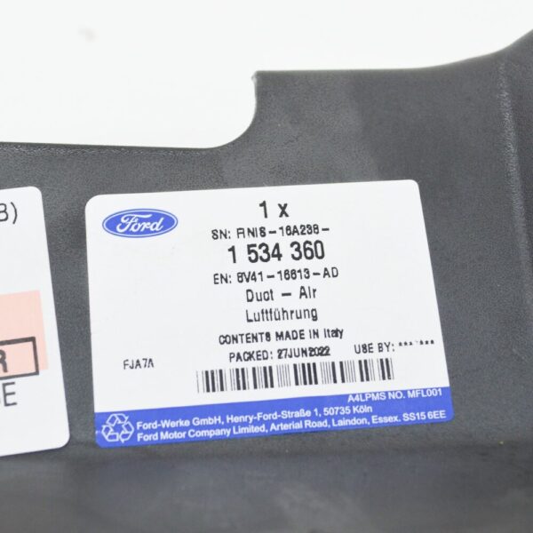 1534360 - Ford Kuga MK1 C394 Front Body Panel Air Deflector Duct 1534360 New