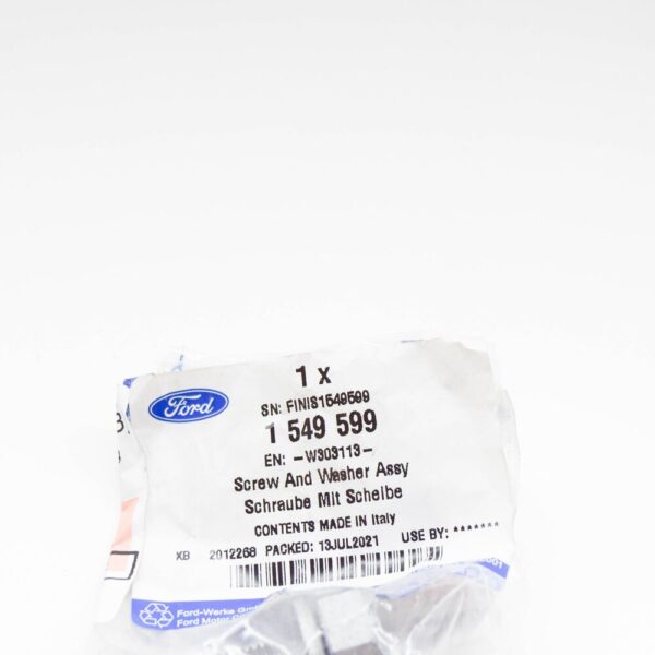 1549599 - FORD KA MK2 FRONT BRAKE CALIPER SUPPORT BOLT 1549599 NEW