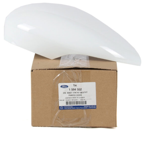 1594552 - NEW FORD FIESTA WT MK6 FRONT LEFT DOOR MIRROR HOUSING COVER 1594552 ORIGINAL