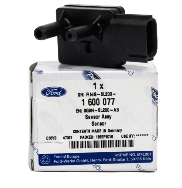 1600077 - NEW FORD TRANSIT MK3 EXHAUST PRESSURE SENSOR 1600077 6G9N-5L200-AB ORIGINAL