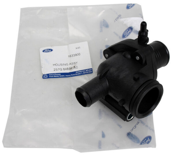1633900 - NEW FORD MONDEO MK3 THERMOSTAT HOUSING WATER OUTLET CONNECTION 1633900 ORIGINAL