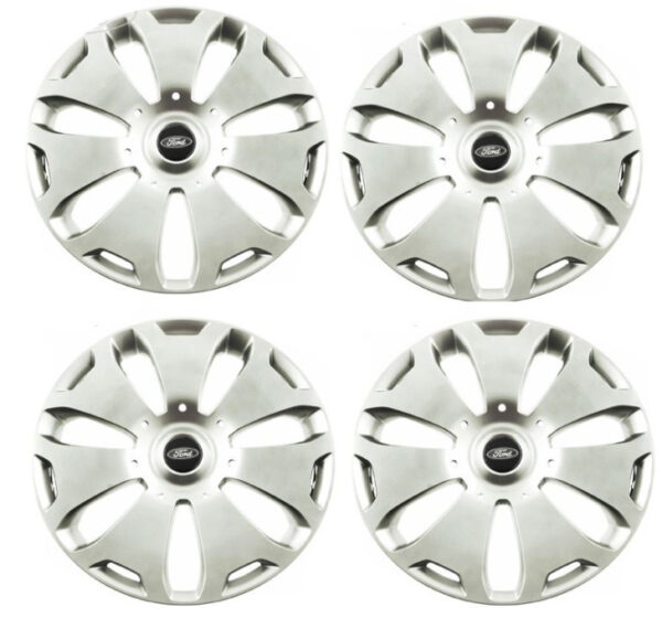 1673177 - NEW FORD MONDEO MK4 WHEEL COVER CAP SET 4PCS AM6S7J-1A067-AA 1673177 ORIGINAL