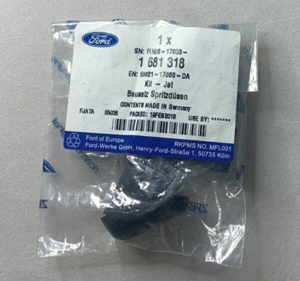 1681318 - NEW FORD GALAXY MK2 KIT SPRAY NOZZLES HEATED 6M21-17666-DA 1681318 ORIGINAL