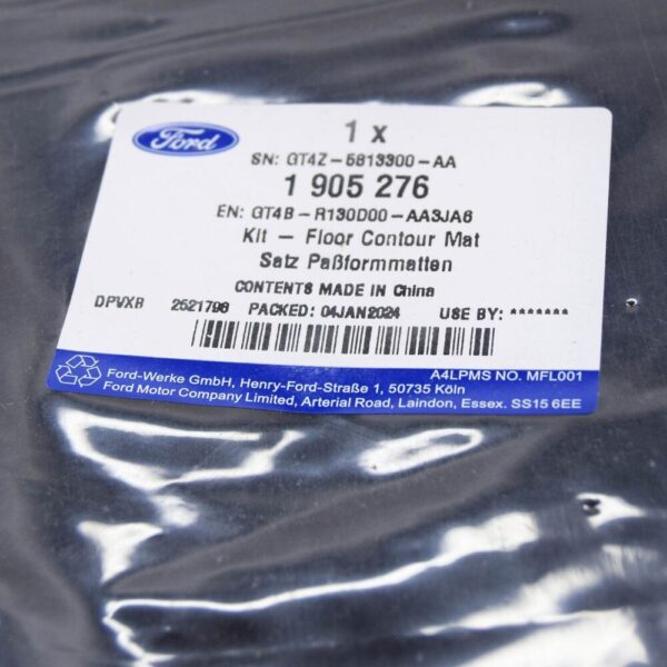 1905276 - Ford Edge MK2 Front Floor Mat Set LHD 1905276 GT4B-R130D00-AA3JA6 NEW