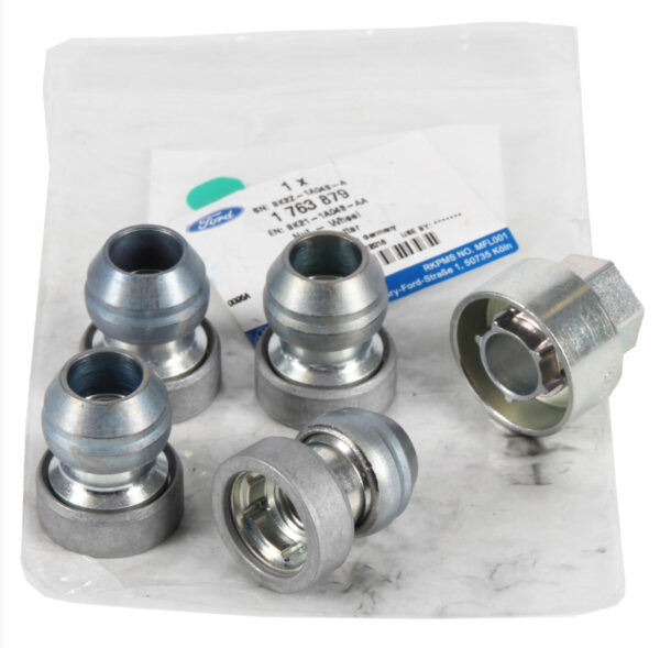 2221666 - NEW FORD TRANSIT MK4 WHEEL LOCKING NUT KIT 2221666 HK21-1A043-AA ORIGINAL