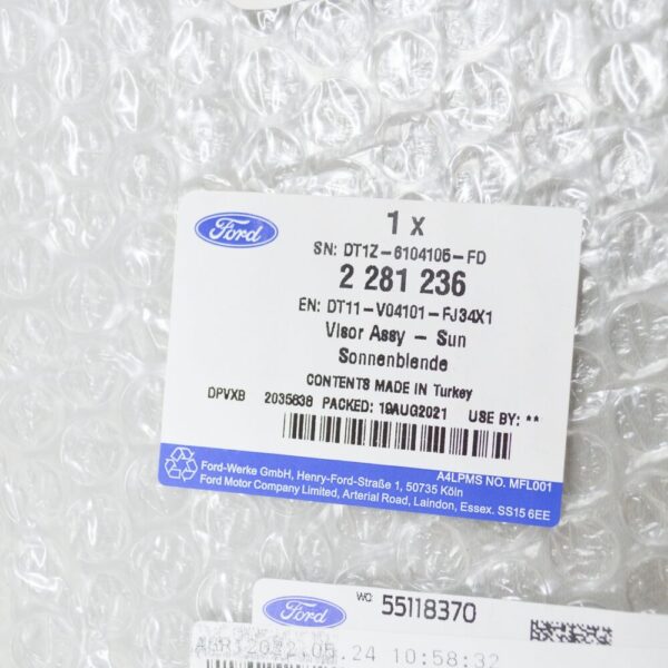 2281236 - FORD TOURNEO CONNECT MK2 Left Side Sun Visor LHD 2281236 NEW GENUINE