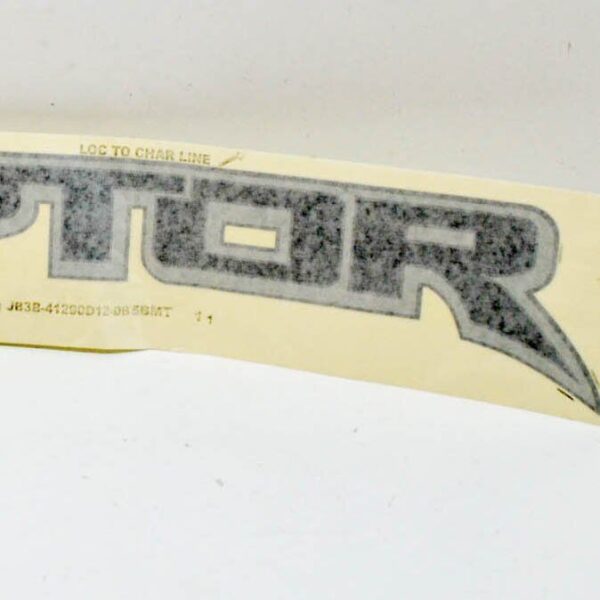 2304765 - Ford Ranger T6 Raptor Sticker Rear Left 2304765 JB3Z41290D12DB New
